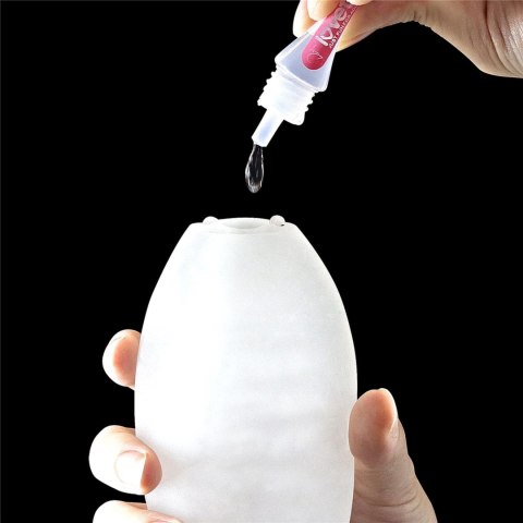 Masturbator Lovetoy Giant Egg Climax Spirals przezroczysty TPE 13 cm