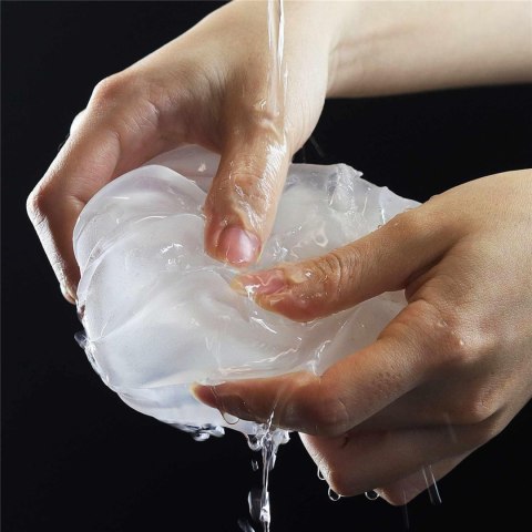 Masturbator Lovetoy Giant Egg Climax Spirals przezroczysty TPE 13 cm