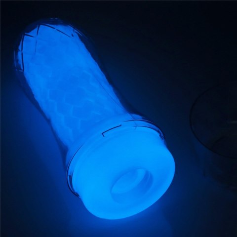 Masturbator Lumino Play świecący Lovetoy biały 20 cm