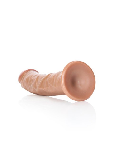 Realistyczne dildo zakrzywione z przyssawką RealRock 20,5 cm
