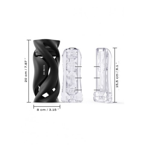 Ręczny masturbator Deep Blow Dorcel czarny