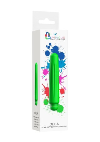 Wibrator pociskowy Luminous zielony 10 prędkości