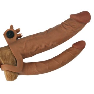 Wibrująca podwójna przedłużka Lovetoy 19.8 cm