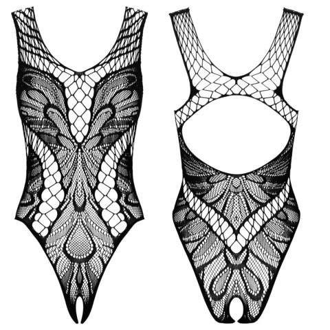 Body Obsessive B138 czarne z otwartym krokiem S/M/L