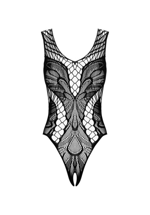 Body Obsessive B138 czarne z otwartym krokiem S/M/L