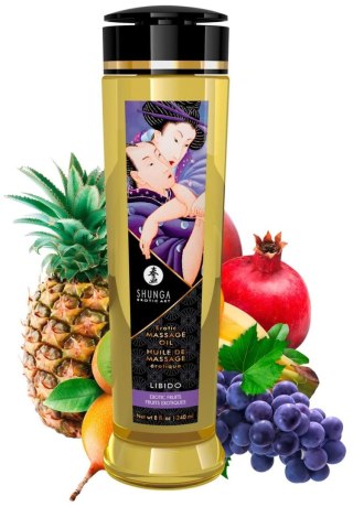 Erotyczny olejek do masażu Libido Shunga owoce egzotyczne 240 ml