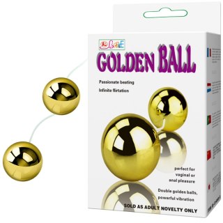Kulki wibrujące Baile Golden złote