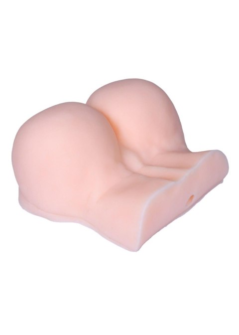 Masturbator wibrujący realistyczny XXL z pochwą i pośladkami 27 cm