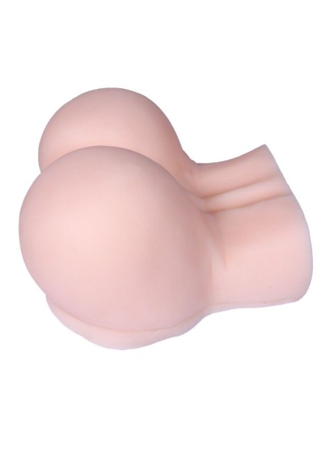 Masturbator wibrujący realistyczny XXL z pochwą i pośladkami 27 cm