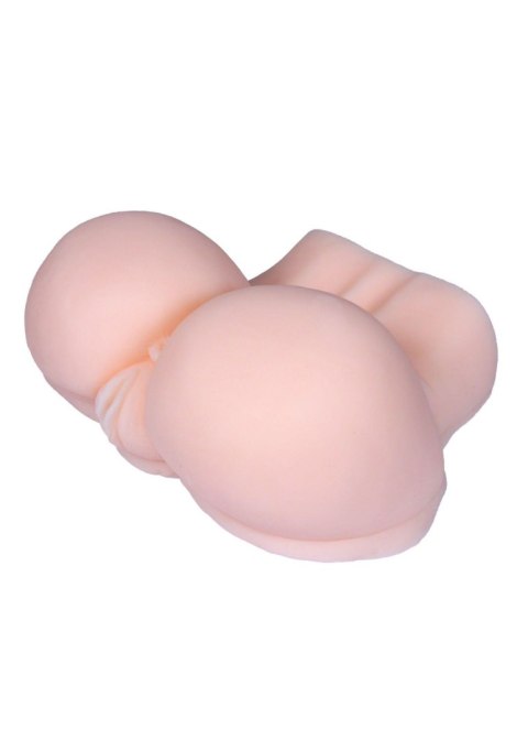 Masturbator wibrujący realistyczny XXL z pochwą i pośladkami 27 cm