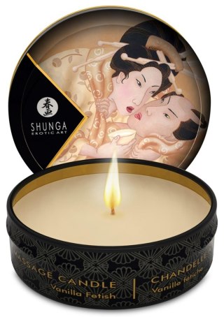Mini świeca do masażu waniliowa Shunga