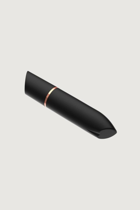Mini wibrator Adrien Lastic Rocket czarny silikonowy USB 9 cm
