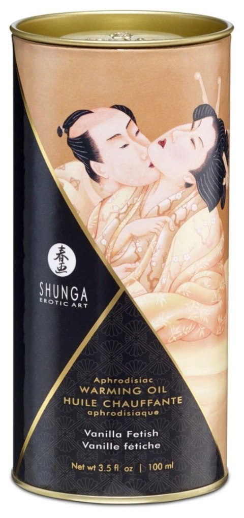Olejek do masażu rozgrzewający waniliowy Shunga Vanilla Fetish