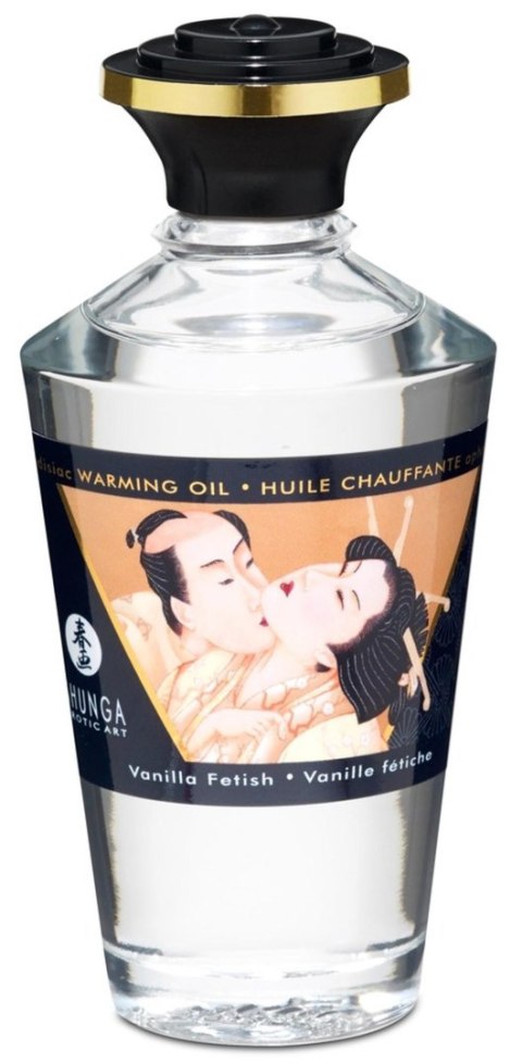 Olejek do masażu rozgrzewający waniliowy Shunga Vanilla Fetish