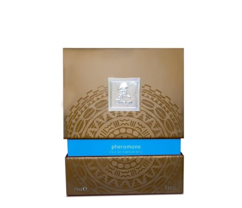 Perfumy feromonowe Shiatsu Hot jasnoniebieskie 15 ml