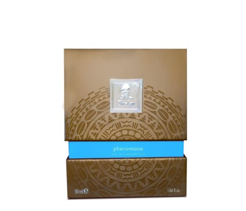 Perfumy feromonowe Shiatsu Hot niebieskie 50 ml