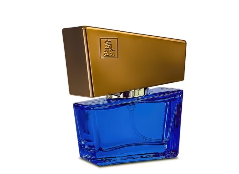 Perfumy z feromonami Hot Shiatsu ciemnoniebieskie 50 ml