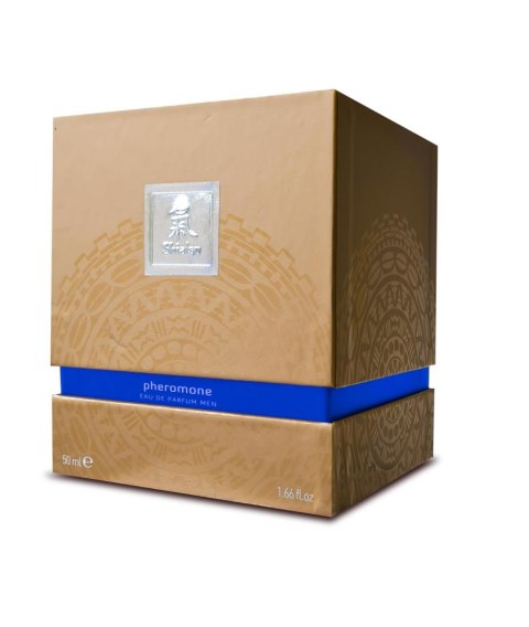 Perfumy z feromonami Hot Shiatsu ciemnoniebieskie 50 ml