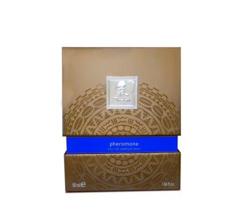 Perfumy z feromonami Hot Shiatsu ciemnoniebieskie 50 ml