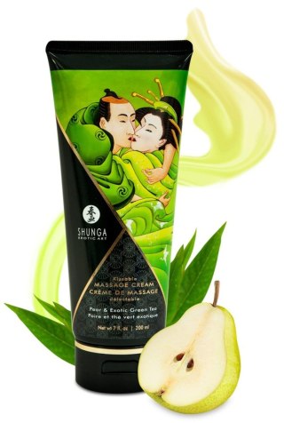 Smakowy krem do masażu Exotic Green Tea Shunga 200 ml