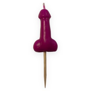 Świeczki w kształcie penisa Kinky Pleasure różowe 5 sztuk