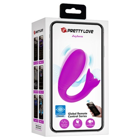 Wibrator Pretty Love Jayleen sterowany aplikacją 12 trybów