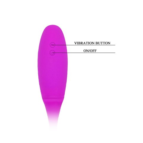 Wibrator silikonowy giętki Pretty Love Snaky Vibe USB