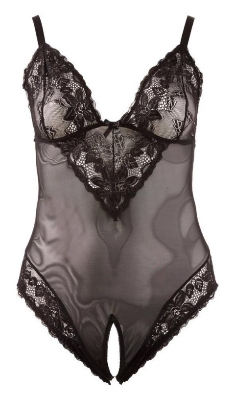 Body erotyczne ouvert z siatki Cottelli Curves 3XL