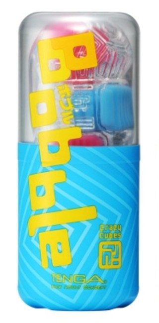 Masturbator Tenga Bobble Crazy Cubes przezroczysty 14 cm