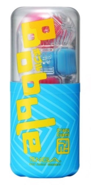 Masturbator Tenga Bobble Crazy Cubes przezroczysty 14 cm