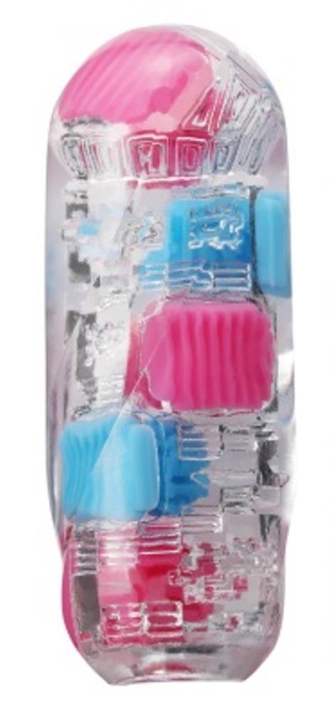 Masturbator Tenga Bobble Crazy Cubes przezroczysty 14 cm