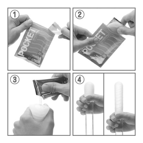 Masturbator kieszonkowy Tenga Pocket Block Edge