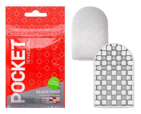 Masturbator kieszonkowy Tenga Pocket Block Edge