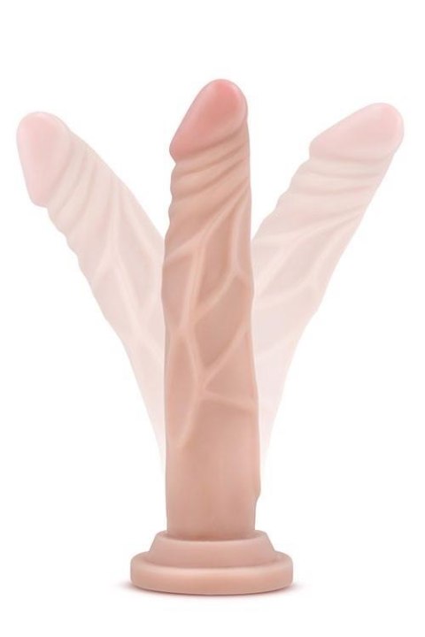 Realistyczne dildo Blush Dr Skin Basic beżowe 19 cm PVC