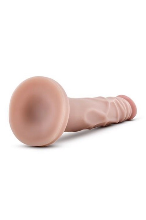 Realistyczne dildo Blush Dr Skin Basic beżowe 19 cm PVC