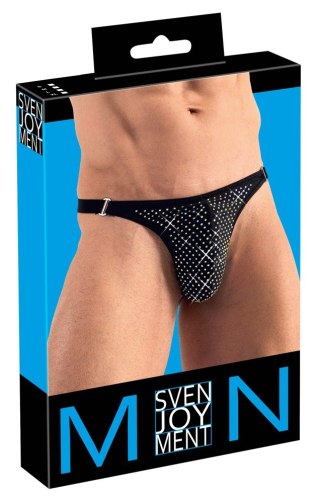 Stringi męskie Svenjoyment z brokatowymi kamieniami S