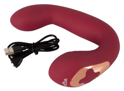 Wibrator króliczek Javida thumping shaking silikonowy 17 cm USB