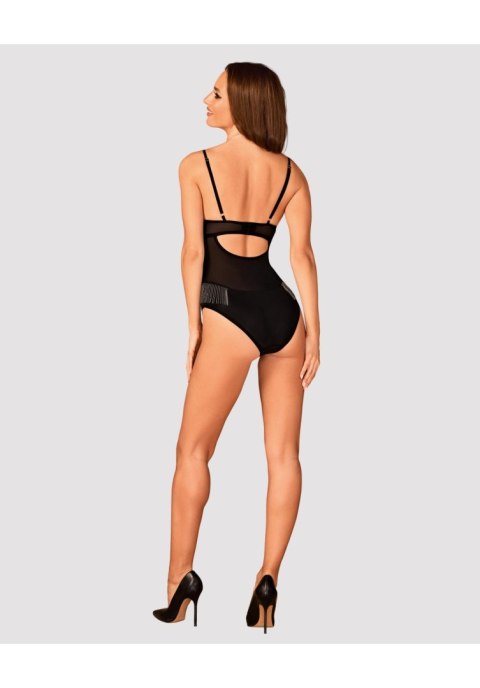 Body erotyczne Milladis Obsessive czarne XL/2XL