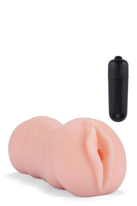 Kieszonkowa wagina Tracey Dream Toys z wibracją TPE 13,5 cm