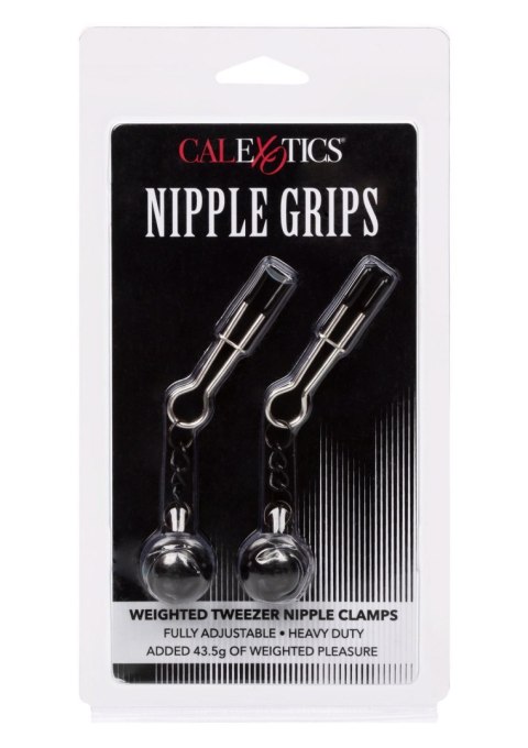 Klipsy na sutki metalowe z obciążeniem Calexotics 11,5 cm