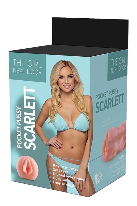 Masturbator waginalny Scarlett Dream Toys TPE 12 cm