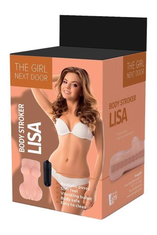 Masturbator waginy Lisa z wibracją Dream Toys TPE 13 cm