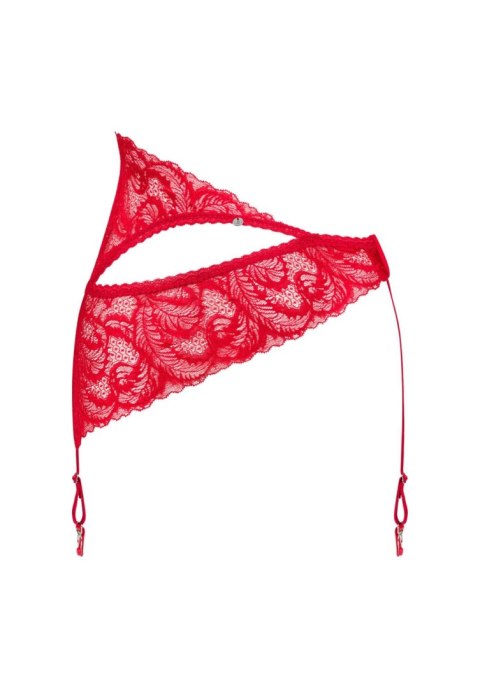 Pas do pończoch Obsessive Atenica czerwony M/L