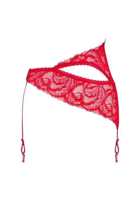 Pas do pończoch Obsessive Atenica czerwony M/L