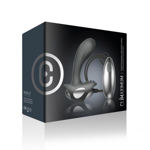 Wibrator prostaty Toulz Climaximum z pilotem 10 funkcji USB