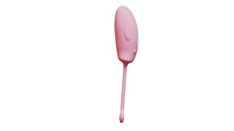 Wibrujące jajko silikonowe misio z ogonkiem B Series Cute wodoodporne