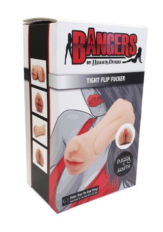 Ciasny odwracany masturbator wagina usta Hidden Desire jasna skóra 18 cm
