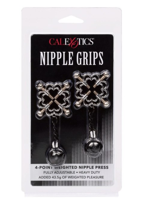 Klips na sutki 4 punktowy z obciążeniem metalowy Calexotics 10 cm