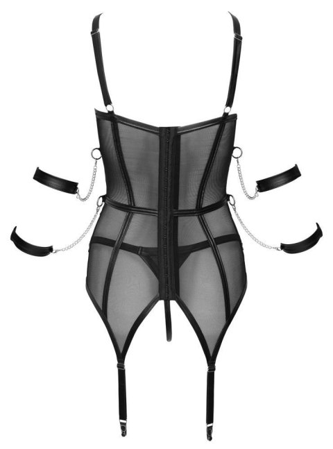Komplet bielizny bondage Cottelli Bondage z 4 kajdankami