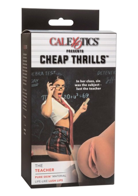 Masturbator Cheap Thrills The Teacher karmelowy TPE 14 cm